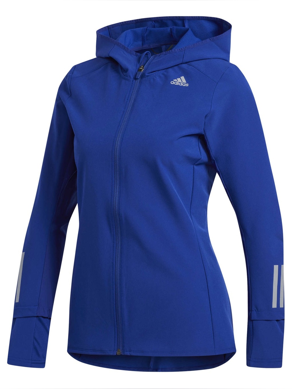 Adidas Women’s 'Energy Running' Hooded Zip Up Performance Jacket Size Small